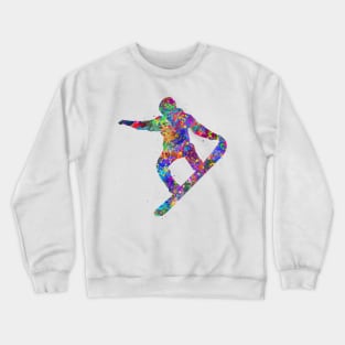 Snowboarding Crewneck Sweatshirt